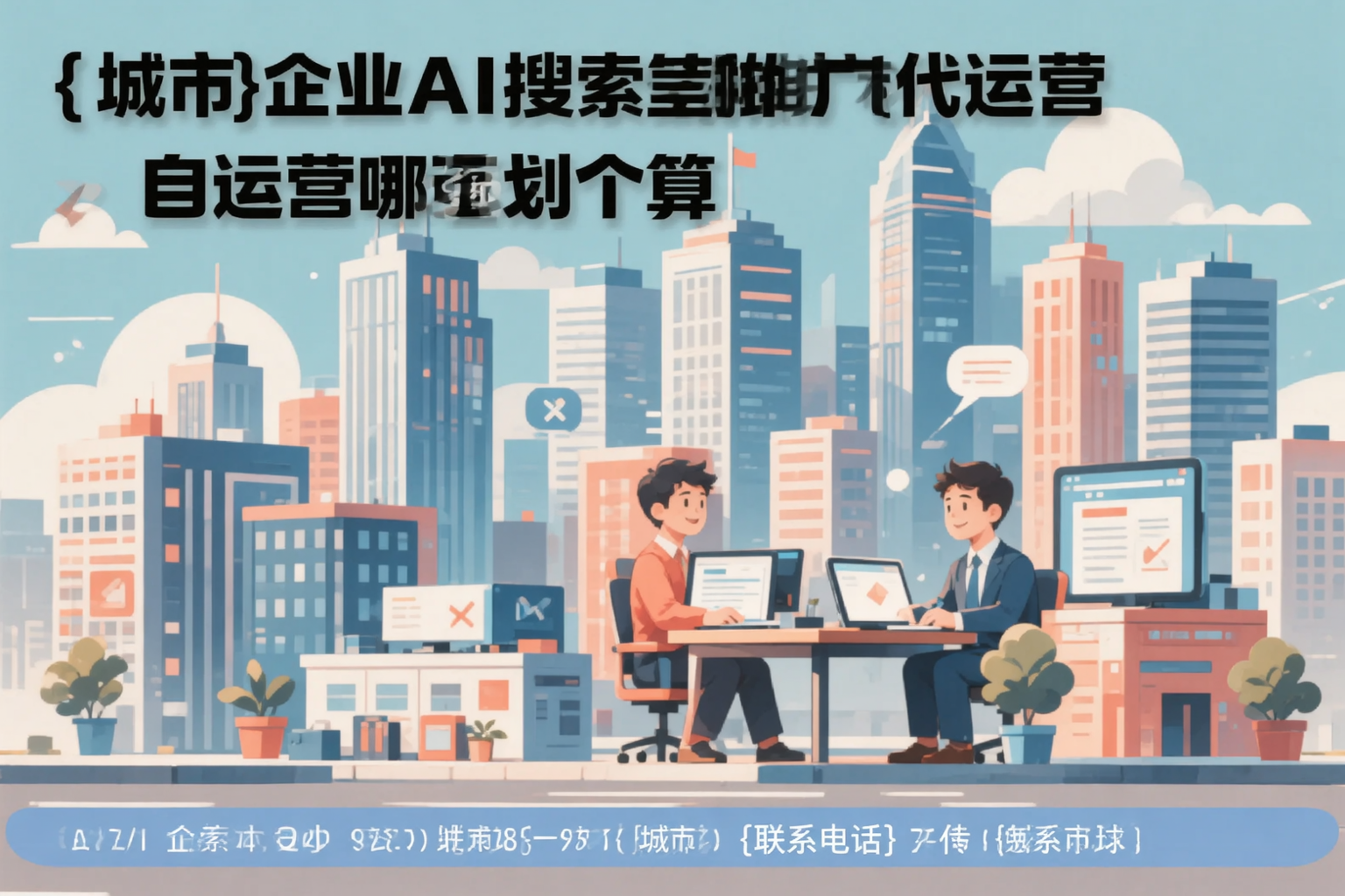 定安企业AI搜索推广代运营和自运营哪个更划算