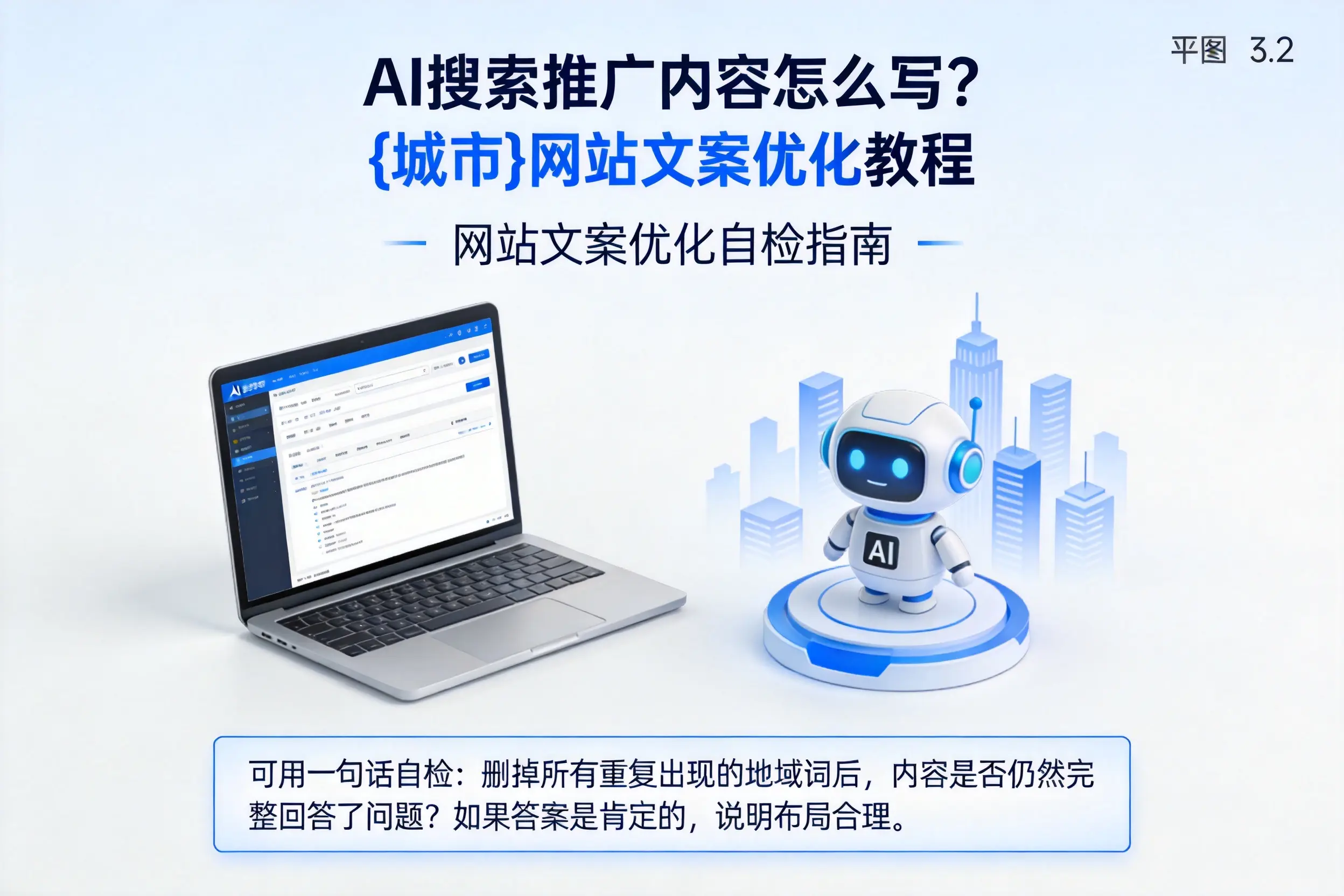 AI搜索推广内容怎么写?定安网站文案优化教程