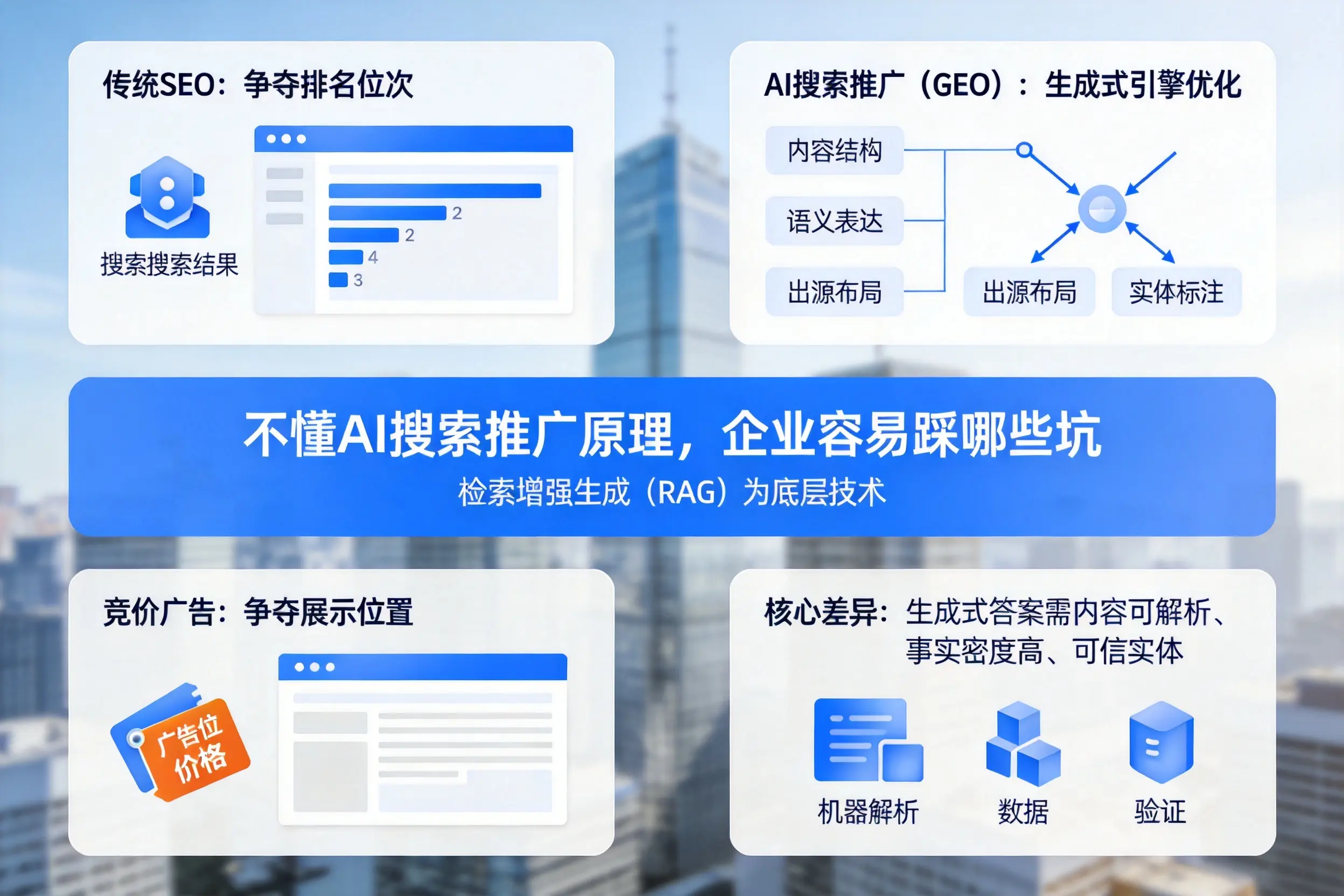 不懂AI搜索推广原理，定安企业容易踩哪些坑