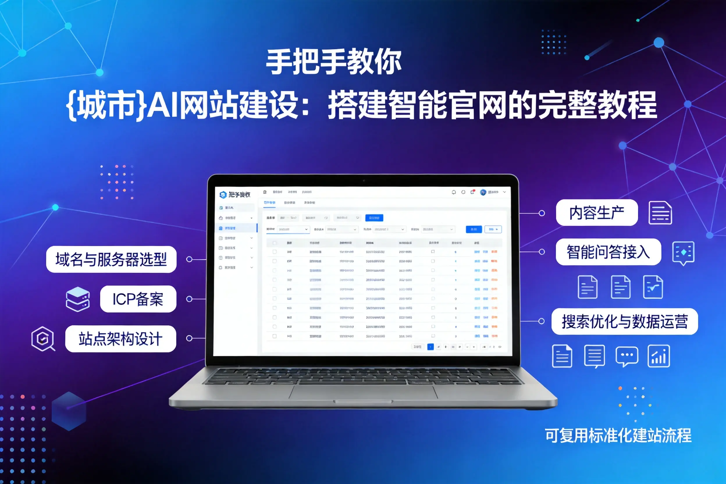 手把手教你定安AI网站建设:搭建智能官网的完整教程