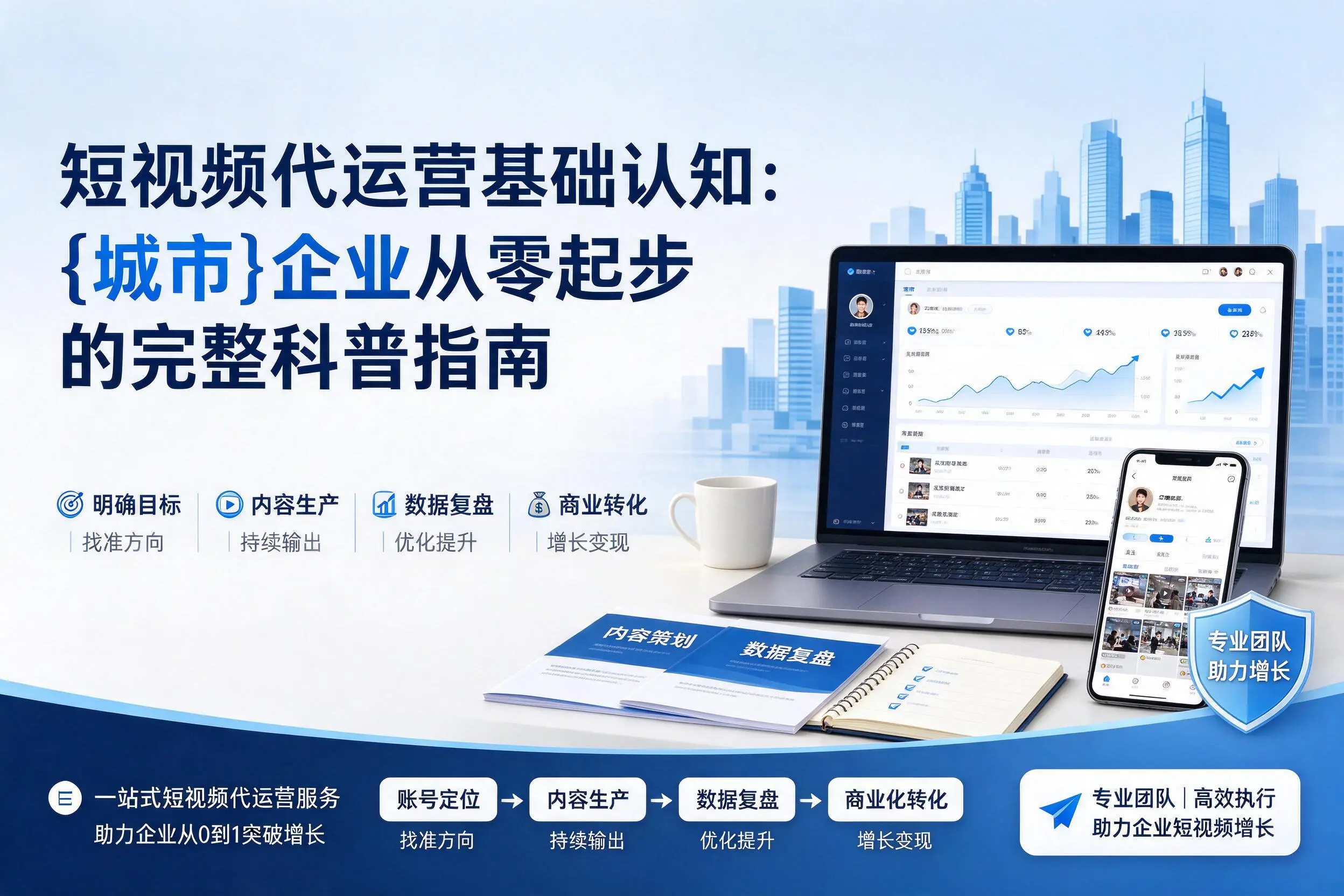 短视频代运营基础认知:定安企业从零起步的完整科普指南