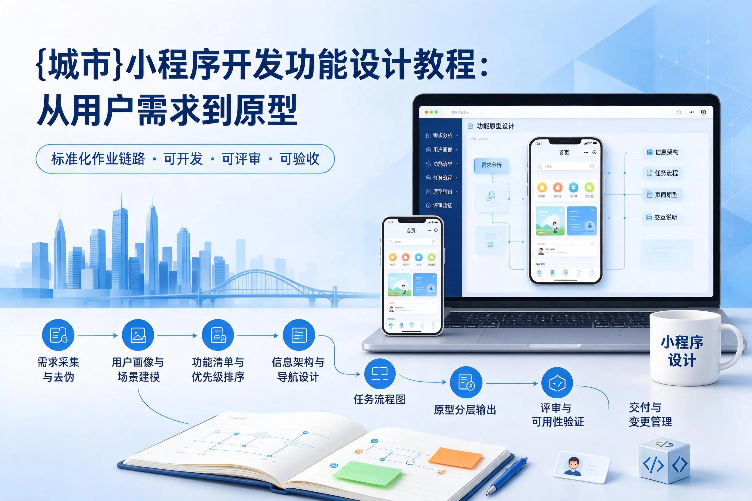 定安小程序开发功能设计教程：从用户需求到原型